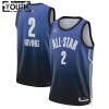Canotte Bambino All-Star 2023 Team 1 Kyrie Irving 2 Nike Blu Swingman